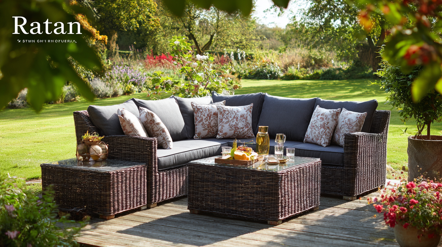 How to Choose the Best Rattan Garden Furniture for Your Outdoor Space