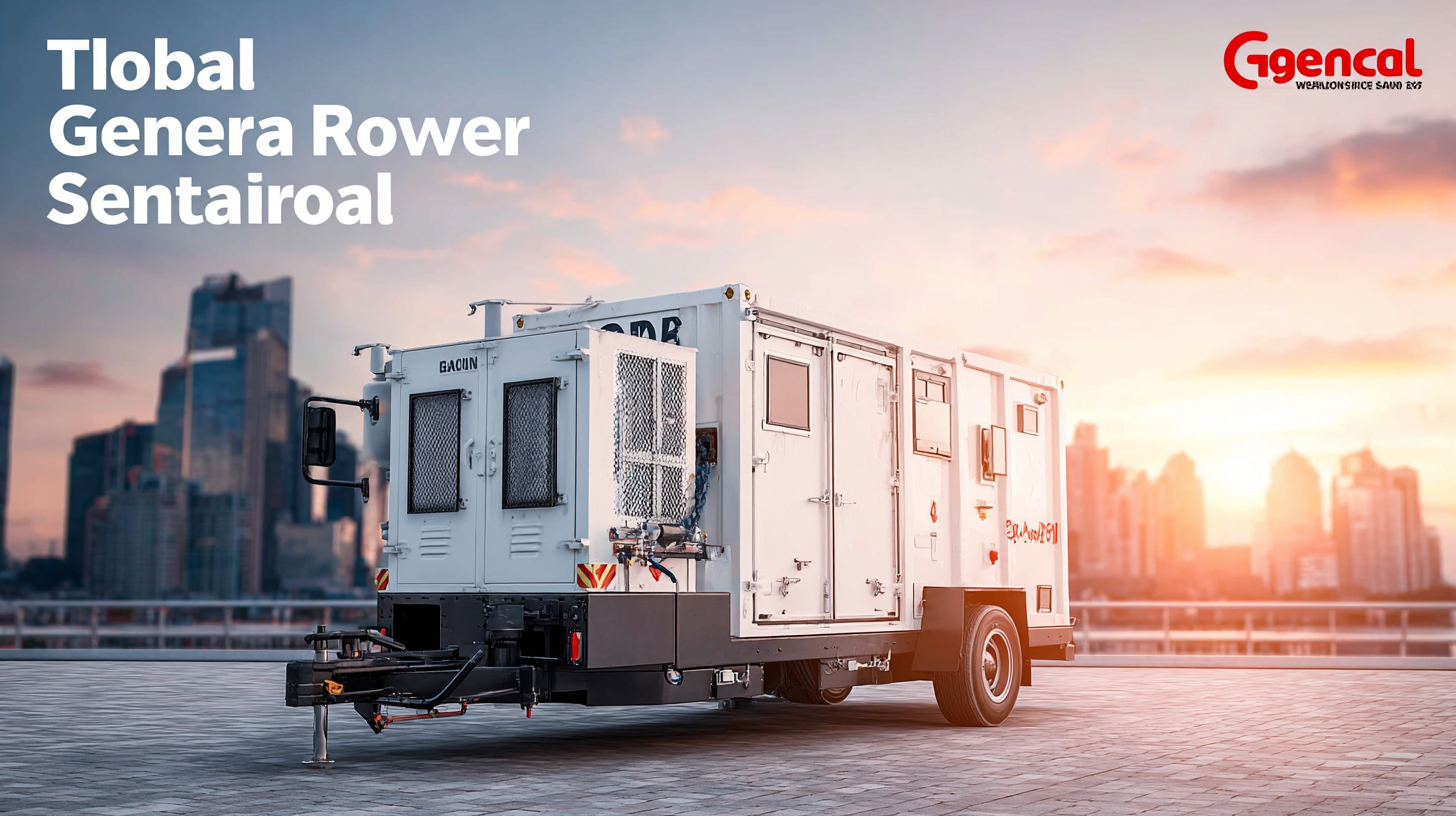 Global Market Trends in Towable Generator Rental Sector by 2025