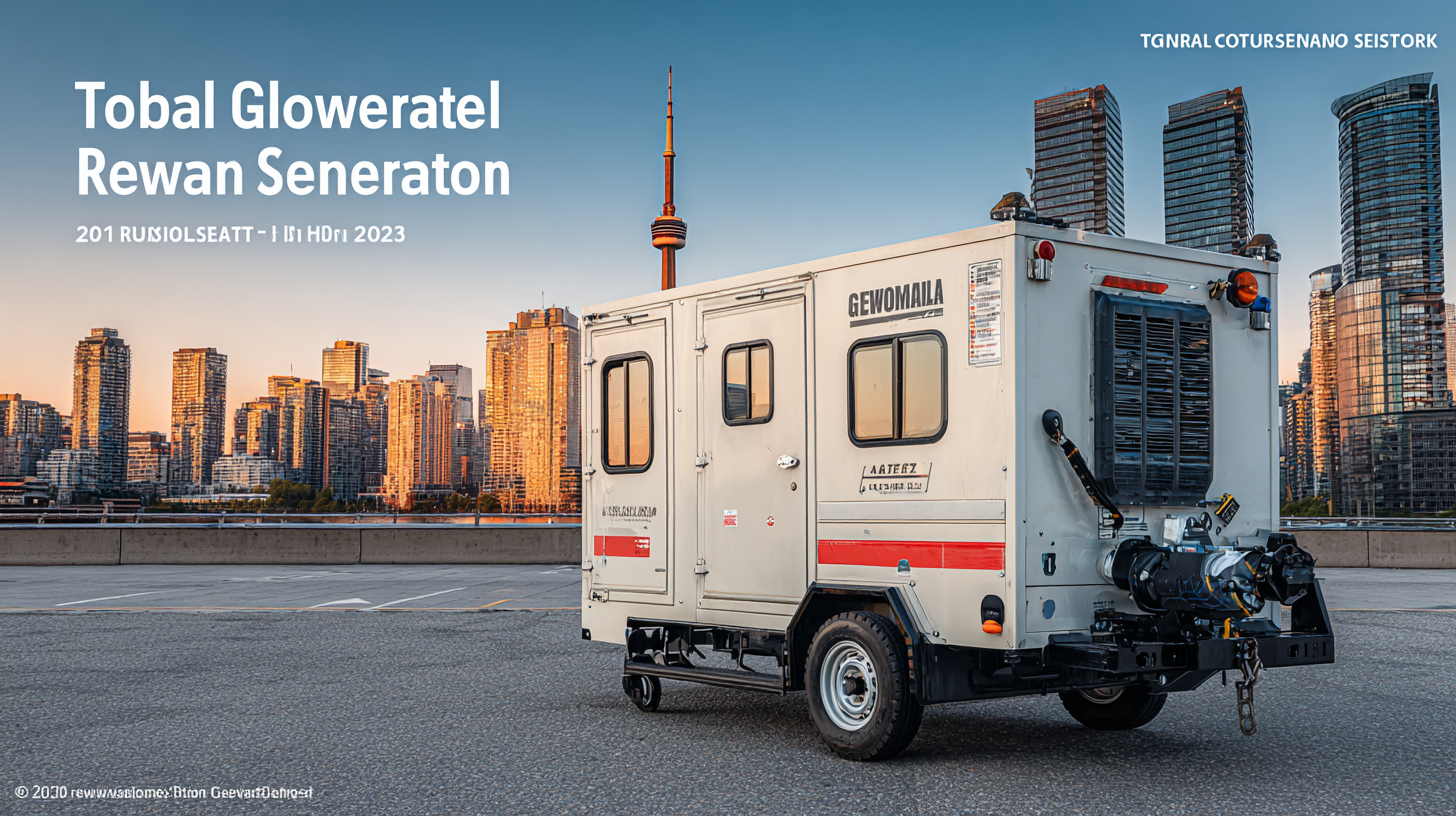 Global Market Trends in Towable Generator Rental Sector by 2025