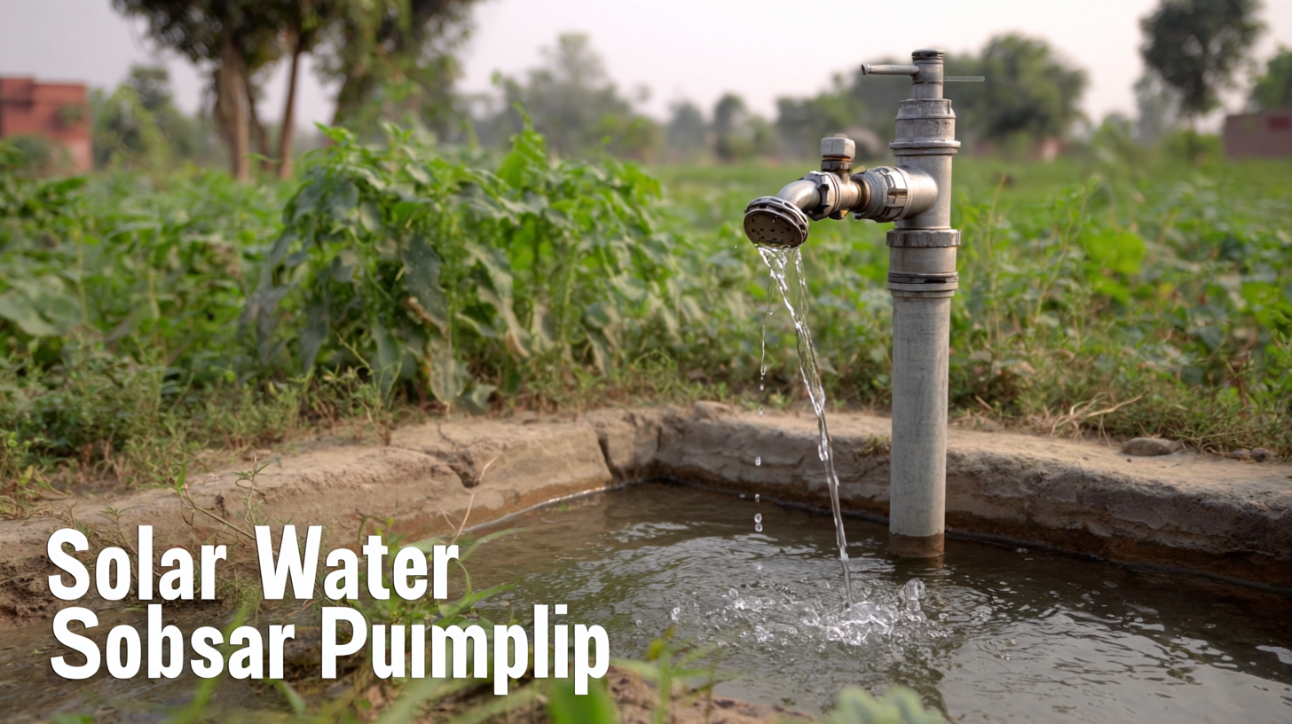 The Future of Sustainable Agriculture with Best Solar Water Pumps for Irrigation