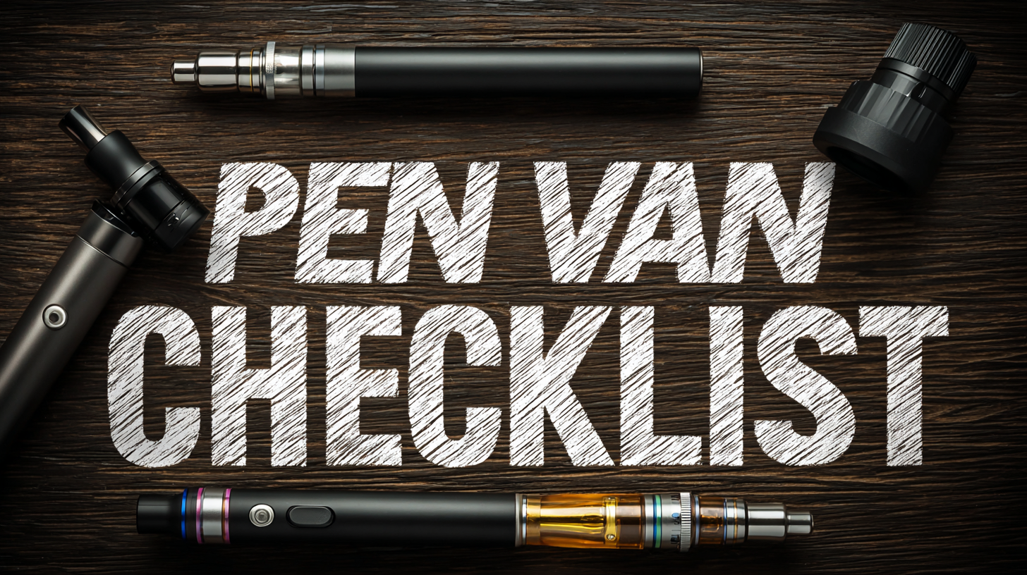 Essential Checklist: How to Choose the Best Pen Vape for Your Business Needs