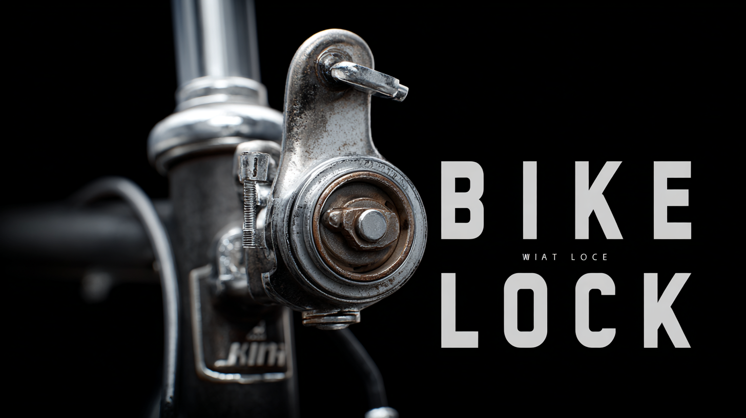 Leading the Global Manufacturing Force with the Best Bike With Lock Innovation from China