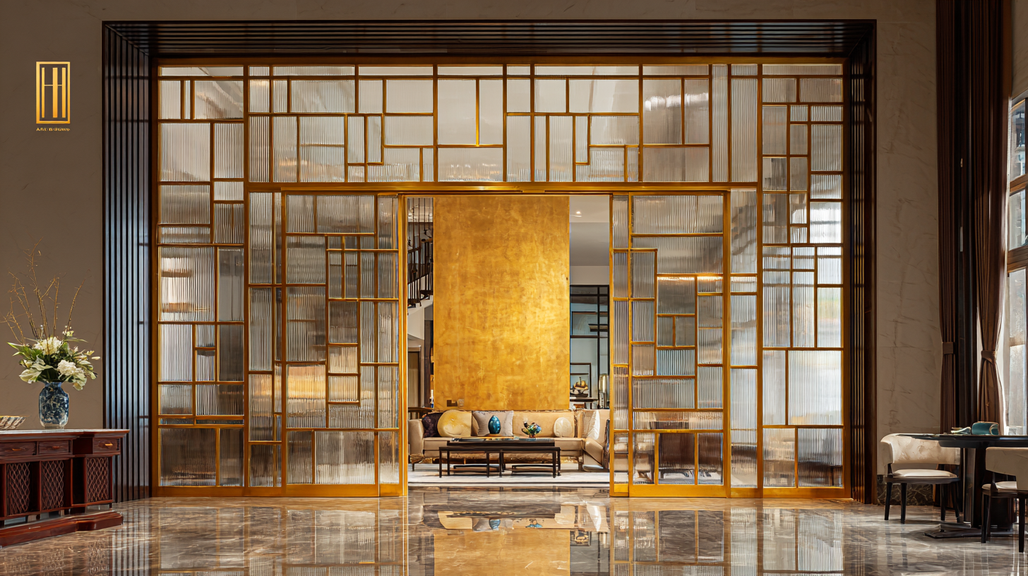 Redefining Excellence: China’s Premier Glass Copper Doors for Global Export Leadership