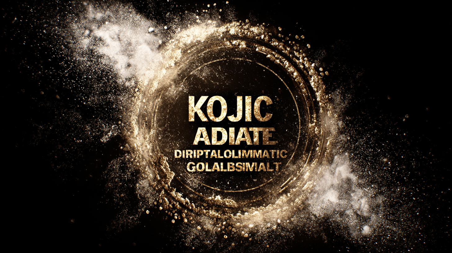 Ultimate Comparison of Best Kojic Acid Dipalmitate for Global Buyers