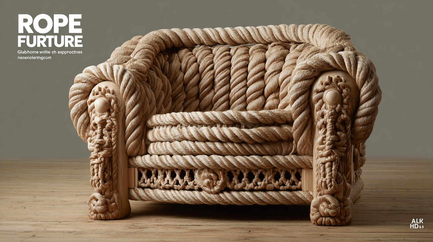 Global Buyers Discover Premium Quality Rope Furniture from Leading Chinese Manufacturers