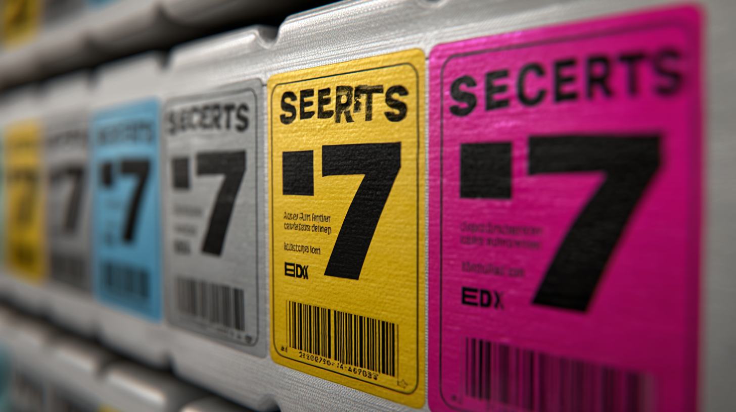 7 Secrets to Choosing the Best Adhesive Label for Your Products