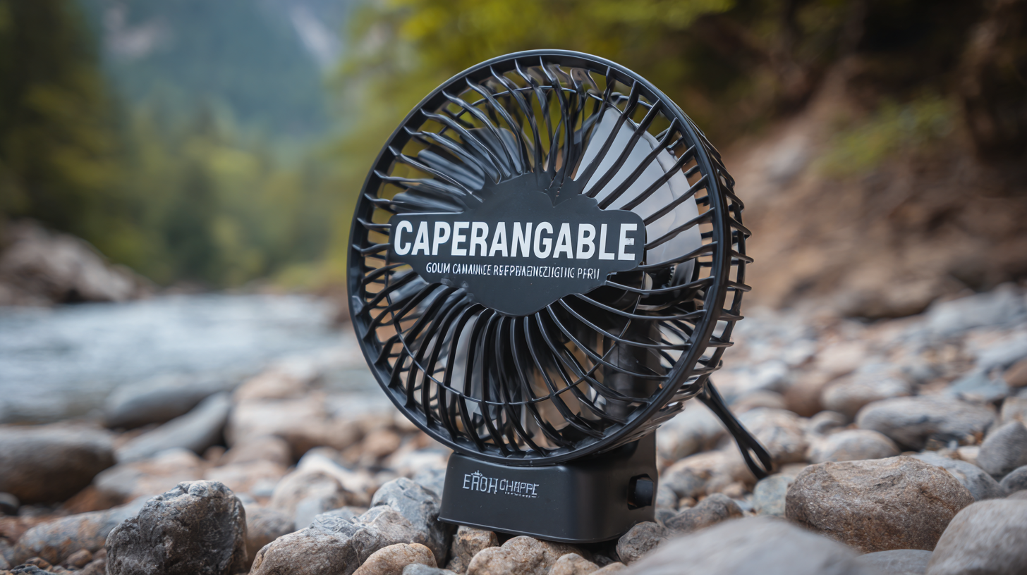 Unlocking Quality: Essential Tips to Source the Best Custom Rechargeable Camping Fans from Trusted Suppliers