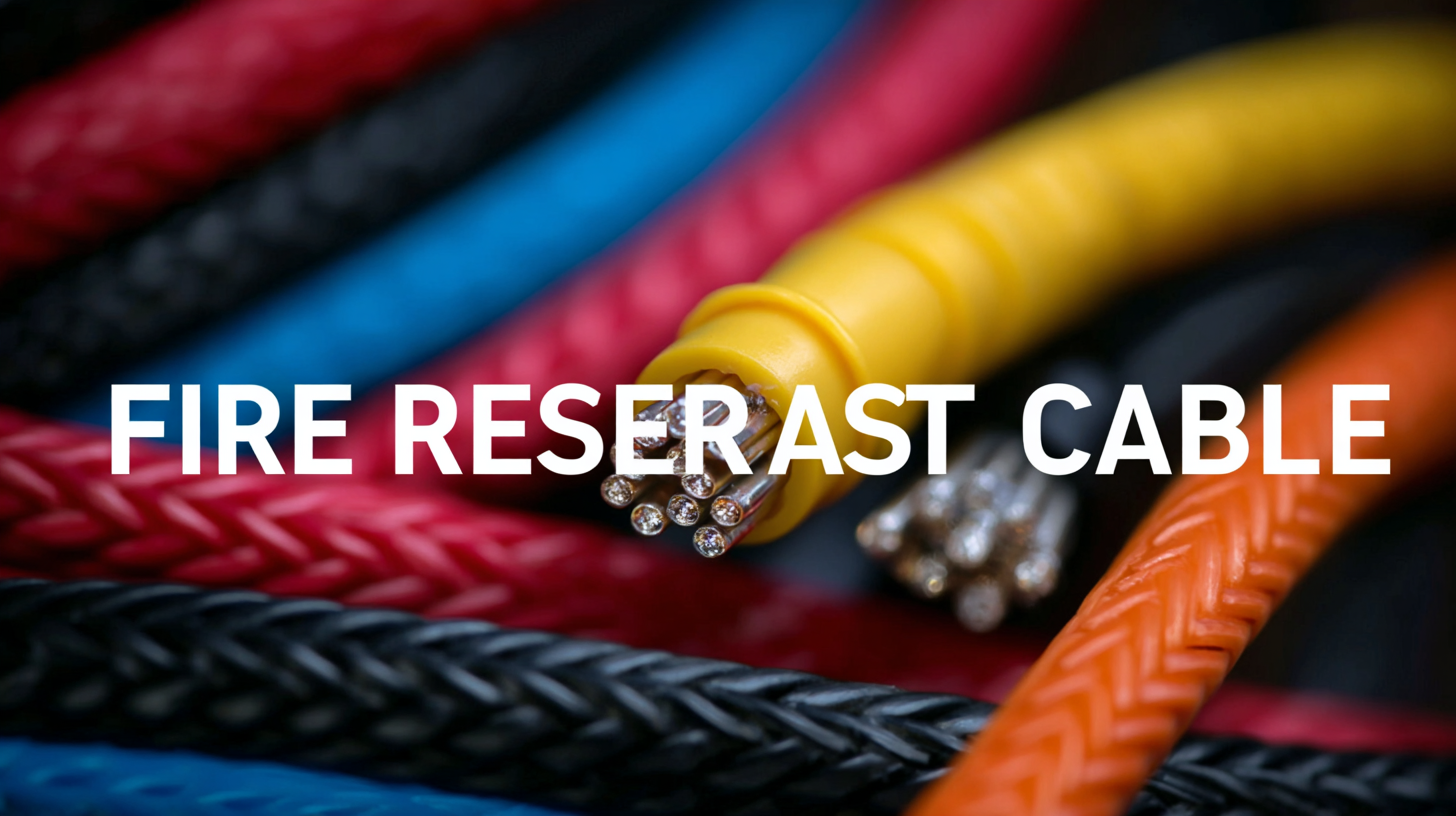 What Makes Fire Resistant Cable the Optimal Choice for Global Procurement