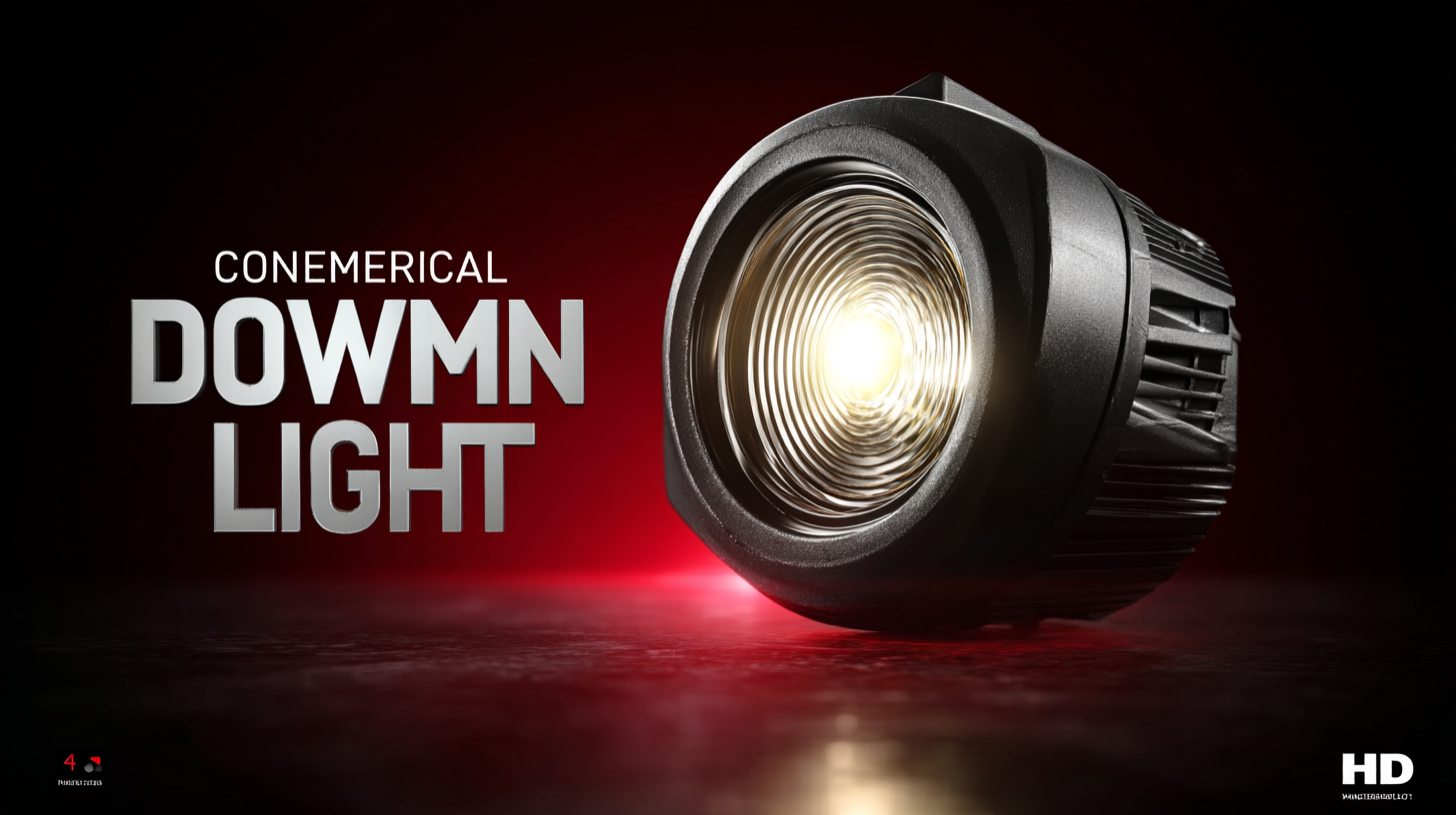 How to Choose the Best Commercial Down Light for Your Business Needs