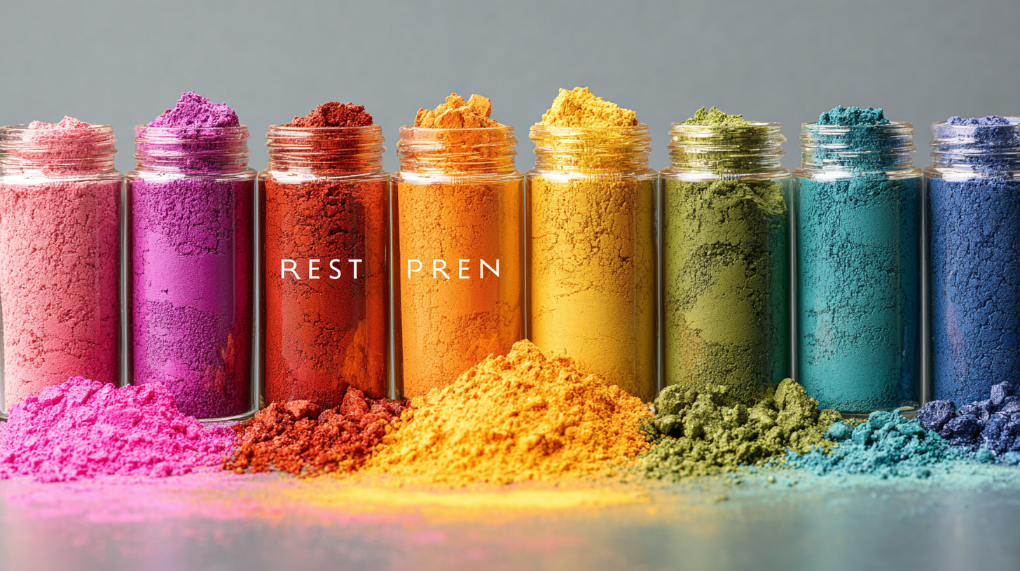 Unlocking 2025 Industry Trends for Optimal Use of Best Pigment Powder in Resin Applications