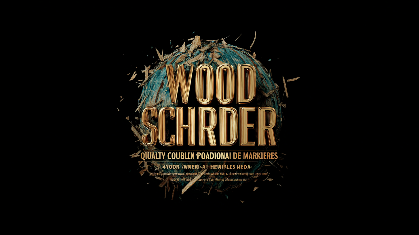 Quality Wood Shredders Made in China Capturing Global Markets