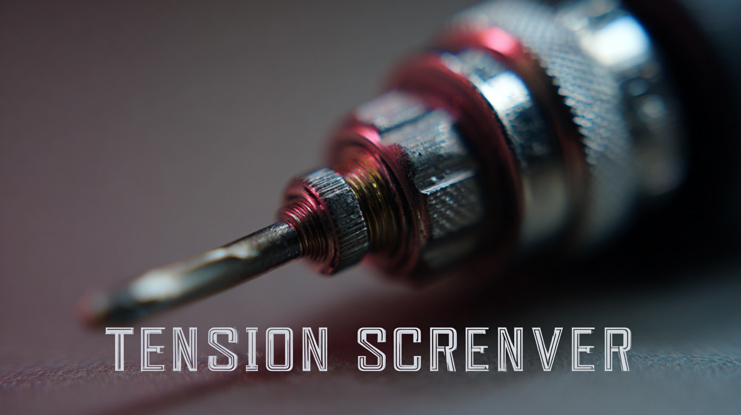 Exploring the Versatility of the Best Tension Screwdriver for Diverse Applications