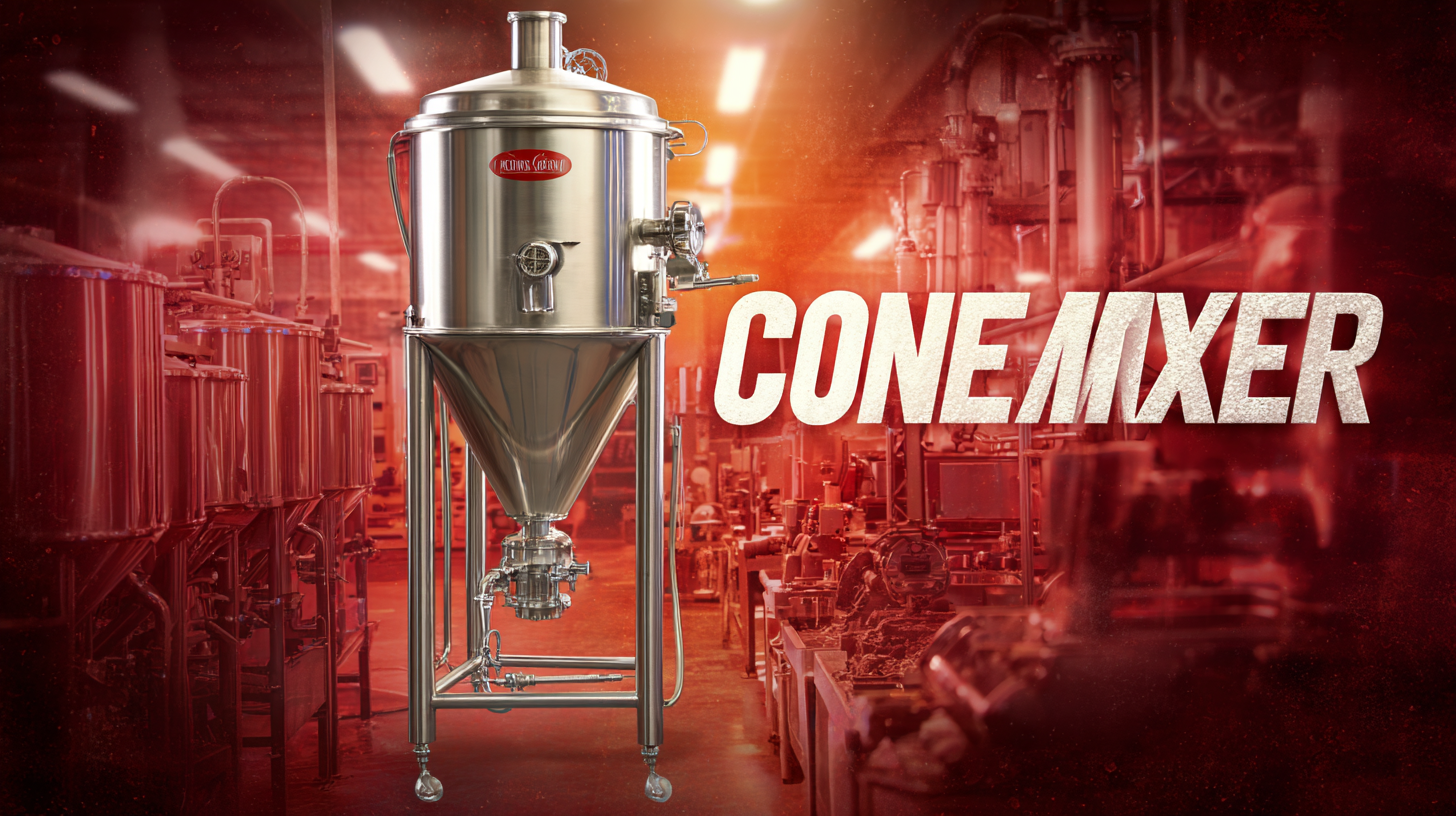 7 Reasons Why the Best Cone Mixer is Essential for Your Manufacturing Success