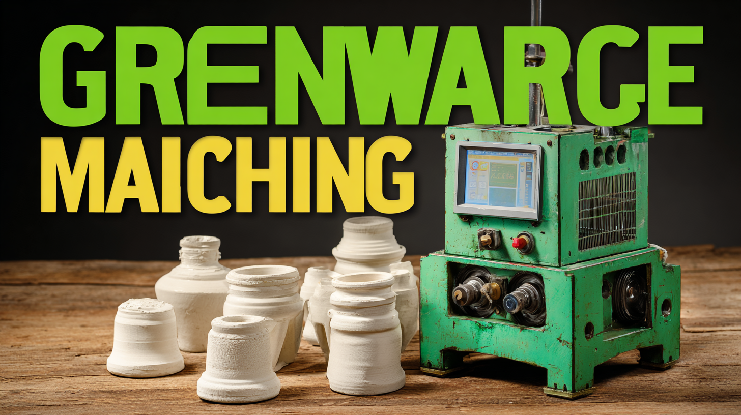 How to Choose the Best Greenware Casting Machine for Your Business Needs