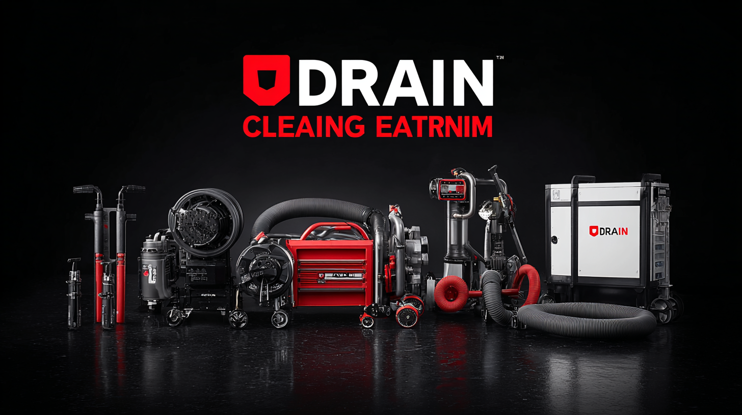 Leading the World with Premium Drain Cleaning Equipment Made in China