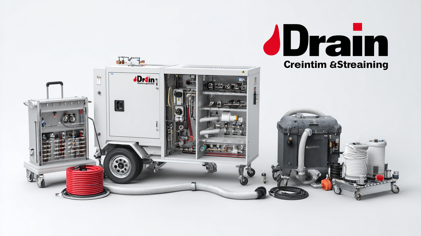 Leading the World with Premium Drain Cleaning Equipment Made in China