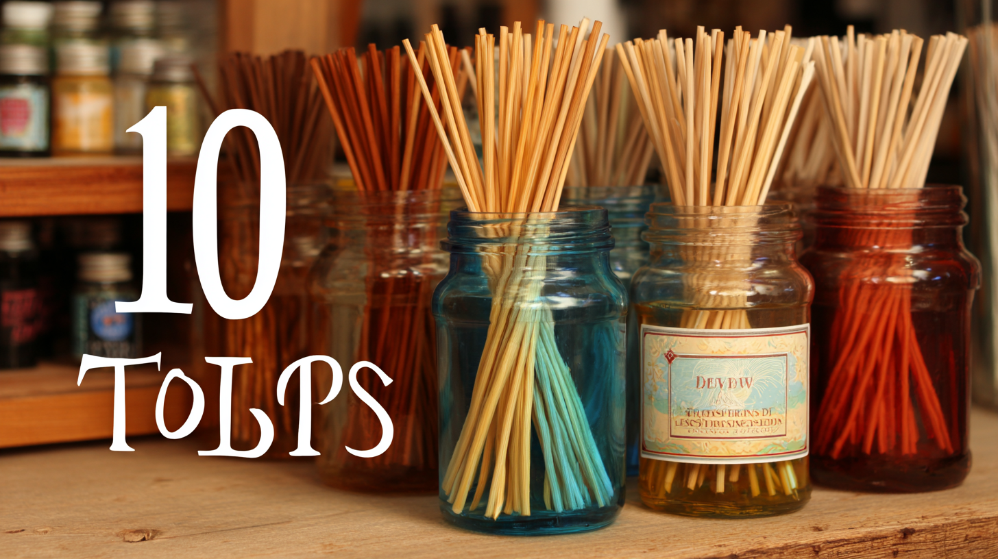 10 Essential Tips for Choosing the Best Reed Diffuser Sticks: A Comprehensive Tutorial