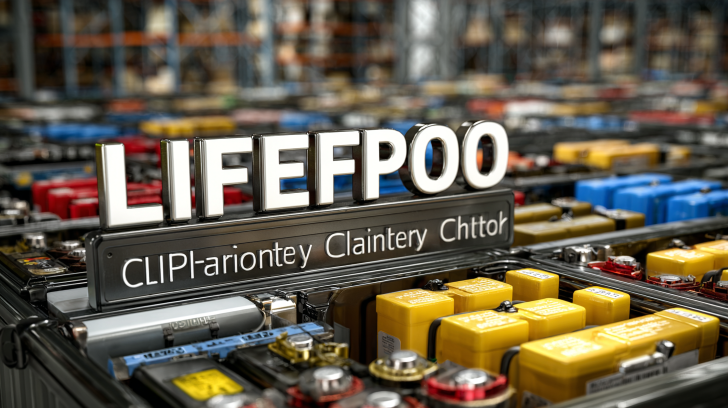 Ultimate Checklist for Sourcing the Best Lifepo4 Lithium Battery Solutions for Your Business