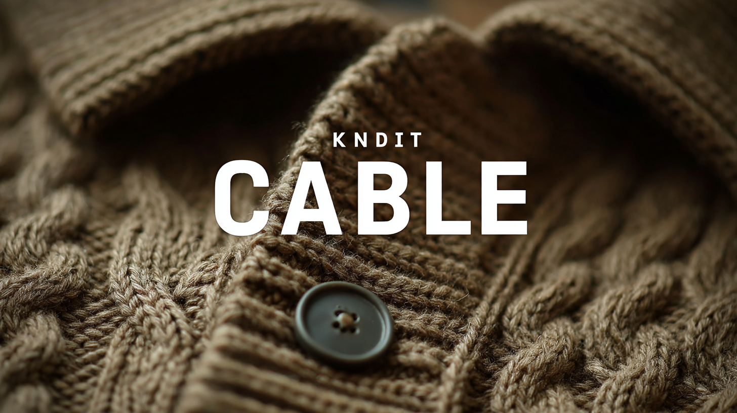 2025 Trends in Cable Knit Cardigans: Innovative Approaches for Global Buyers