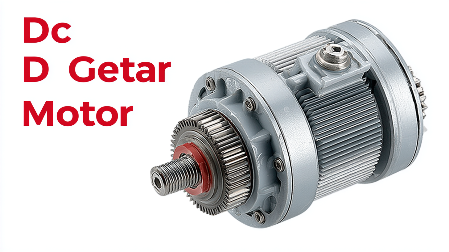 10 Compelling Reasons Why the Best DC Motor Gear Motor Can Boost Your Production Efficiency by 45%