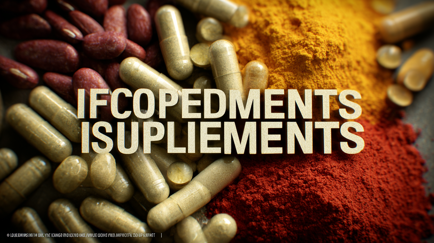 Exploring the Future of Best Food Supplement Ingredients in 2025 Technology Trends