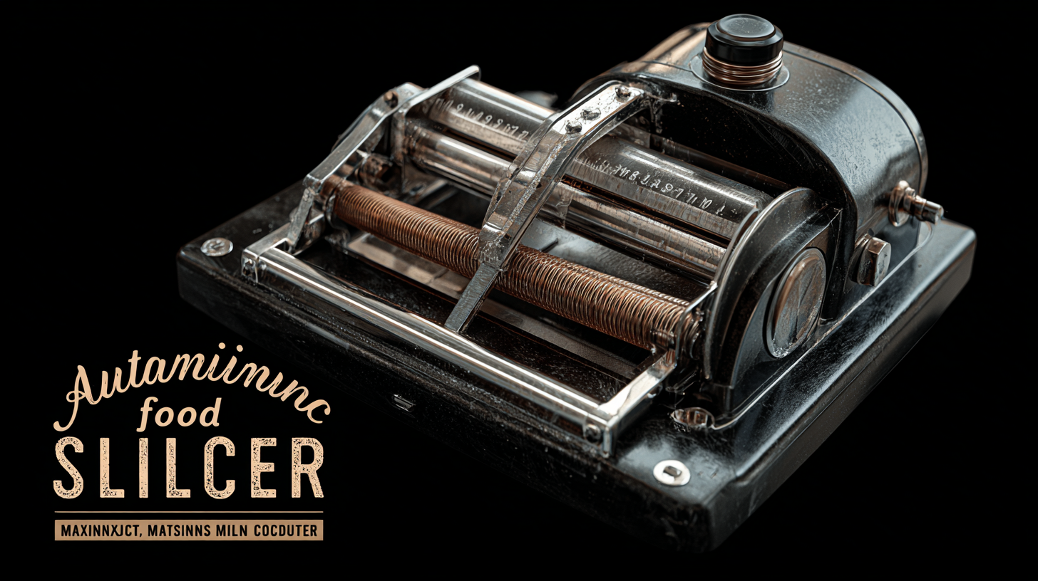 Maximizing Your Investment with Minimal Repair Costs for Best Automatic Food Slicer