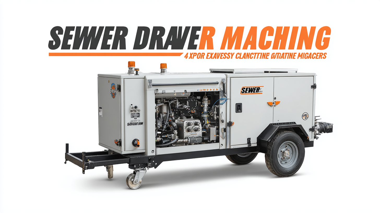 Exploring the Versatility of Best Sewer Drain Cleaning Machines for Every Need