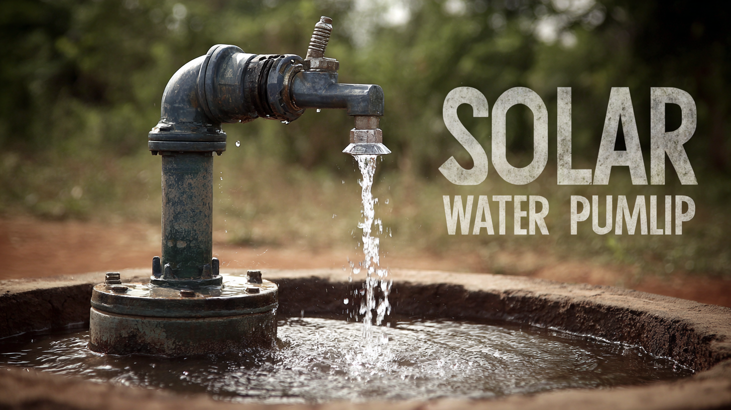 How to Choose the Best Solar Water Well Pump for Your Needs