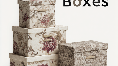 Global Reach of Premier Chinese Made Storage Boxes for Every Home