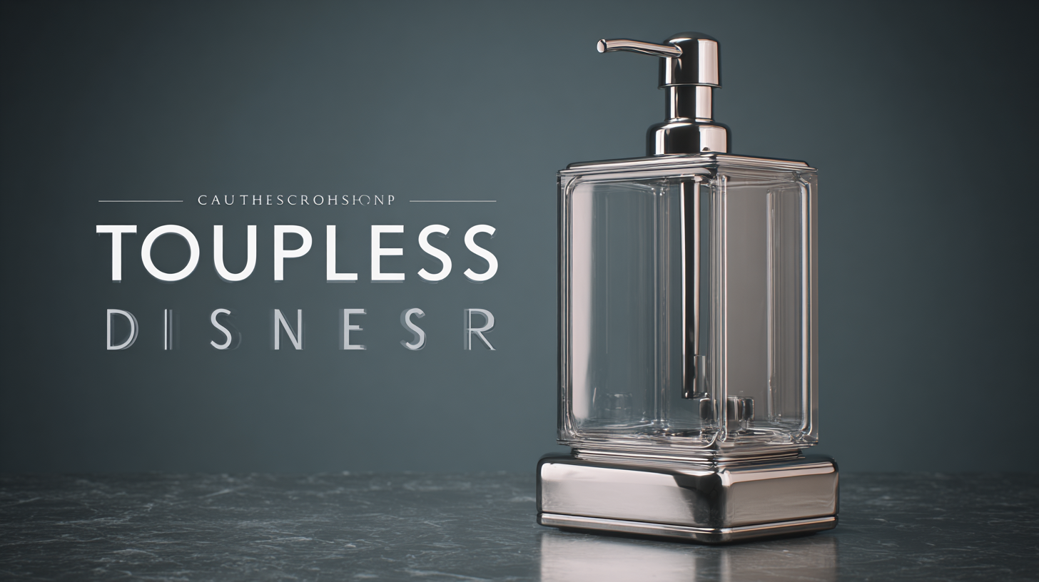 Craftsmanship in Touchless Soap Dispensers Uniting China with Global Markets