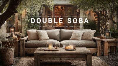 7 Secrets to Choosing the Best Outdoor Double Sofa for Your Space