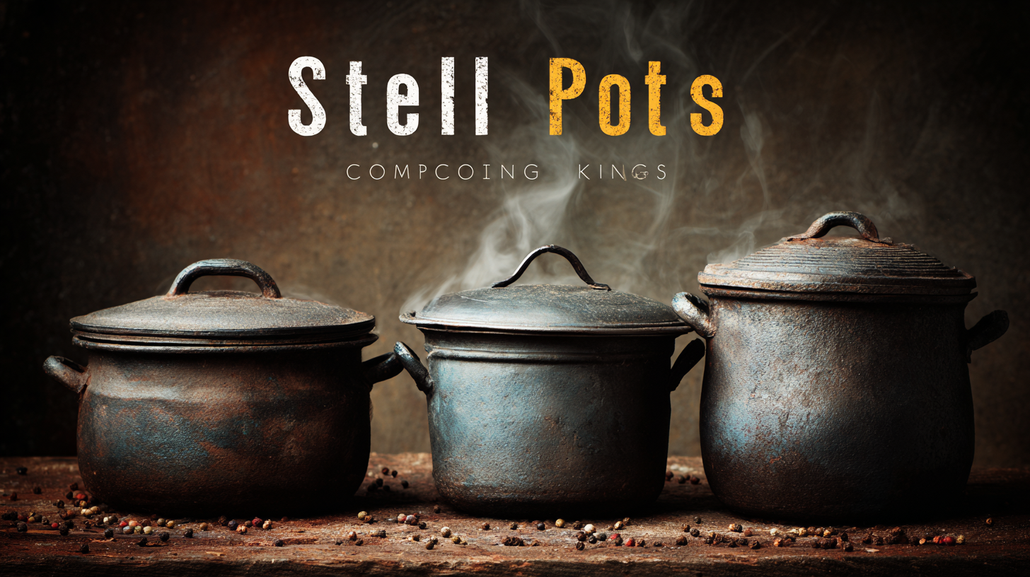 7 Compelling Reasons Why Best Steel Cooking Pots Are Essential for Every Kitchen