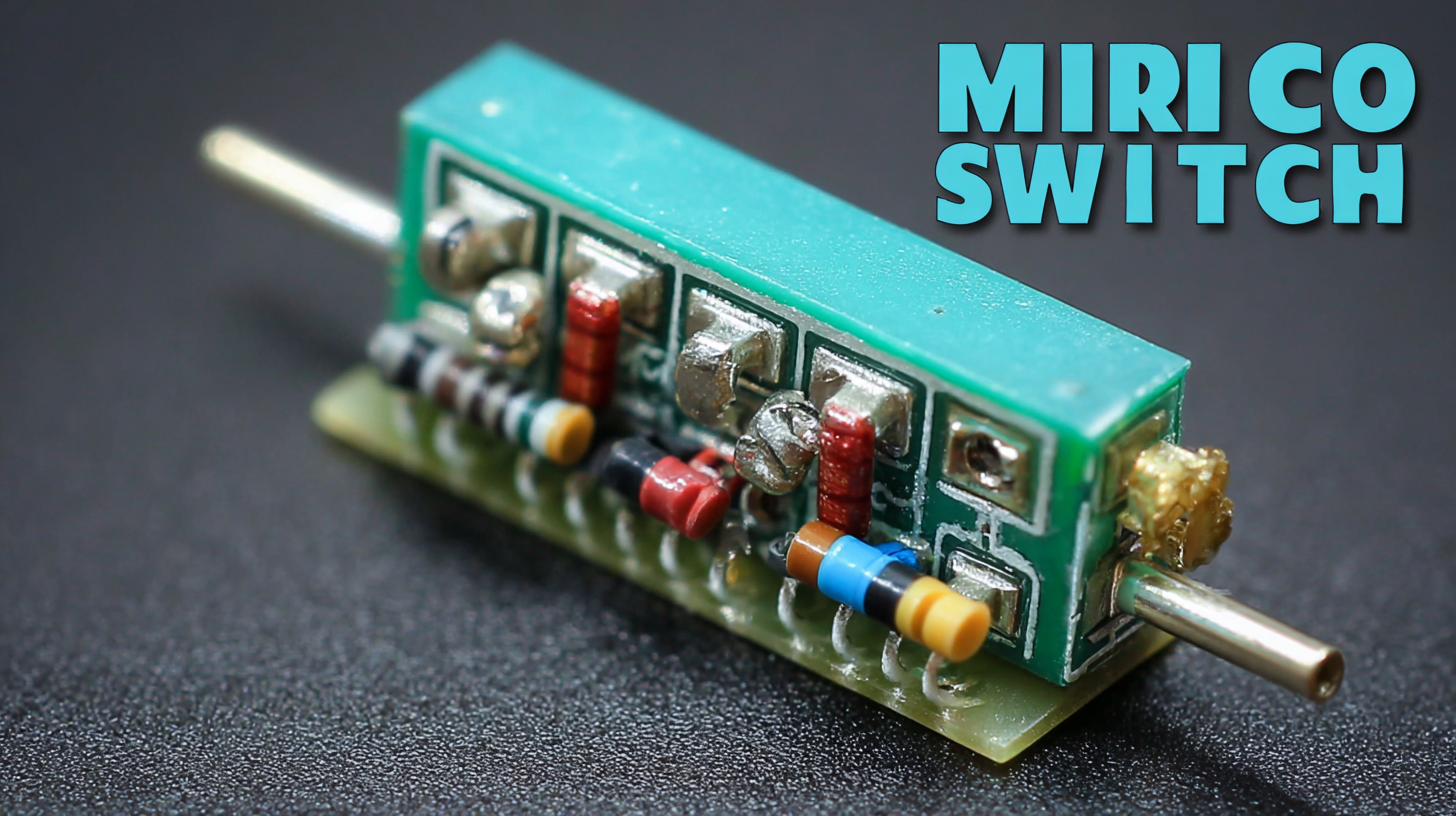 Understanding the Production Standards for the Best Pcb Micro Switch and How to Choose the Right One