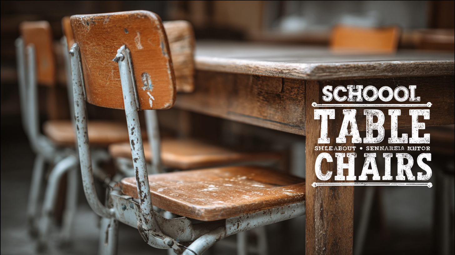 The Ultimate Guide to Choosing the Best School Table Chairs for Enhanced Learning Environments