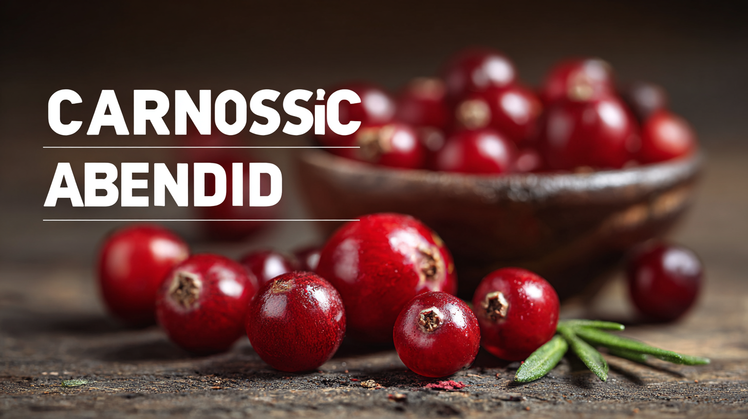 Chinese Excellence in Carnosic Acid Benefits Leading Export Strength in Global Market