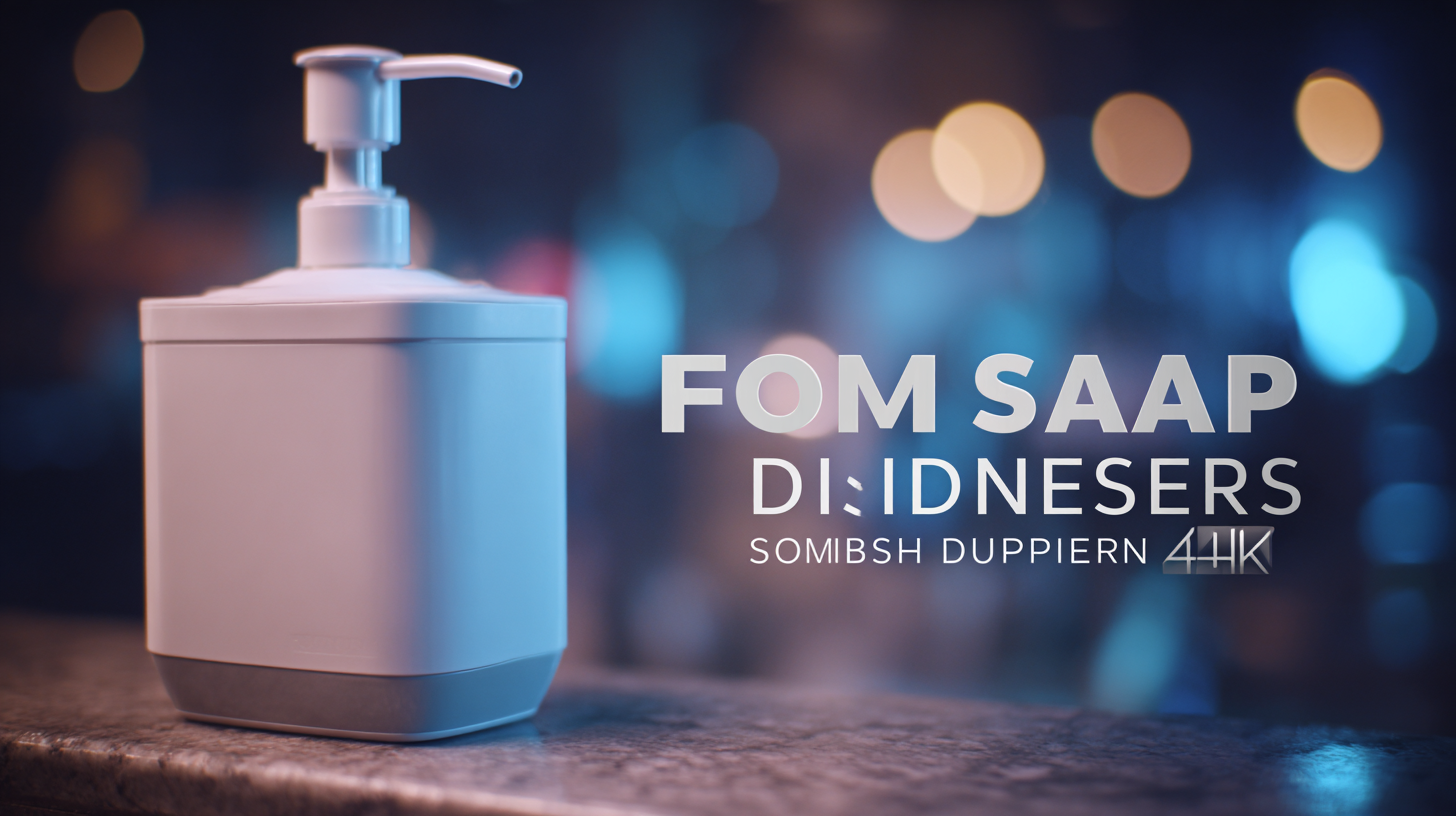Exploring Alternatives: The Best Foam Soap Dispenser Solutions to Enhance Hygiene and Efficiency