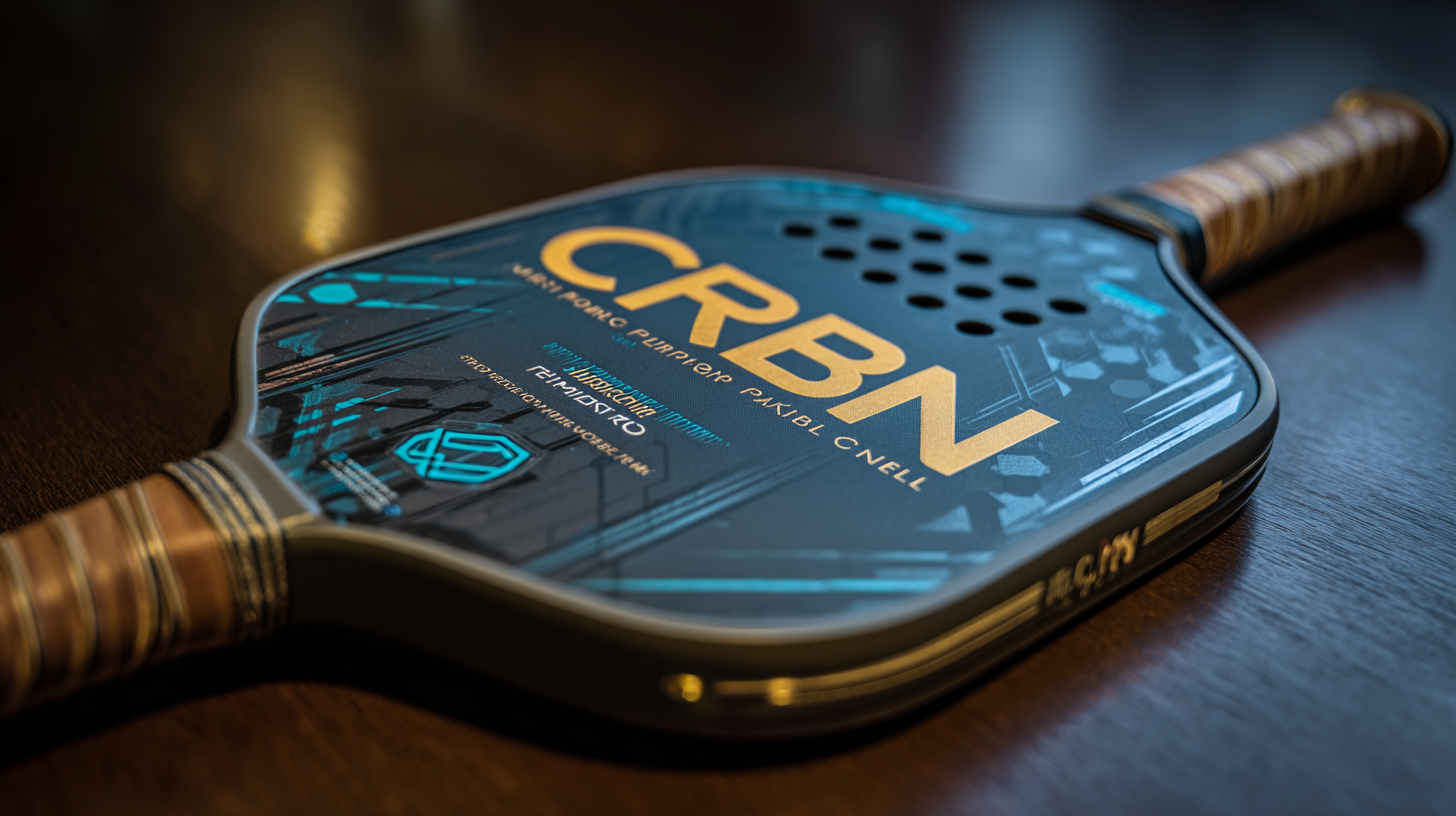 Building a Global Brand with the Best Crbn Pickleball Paddle from China
