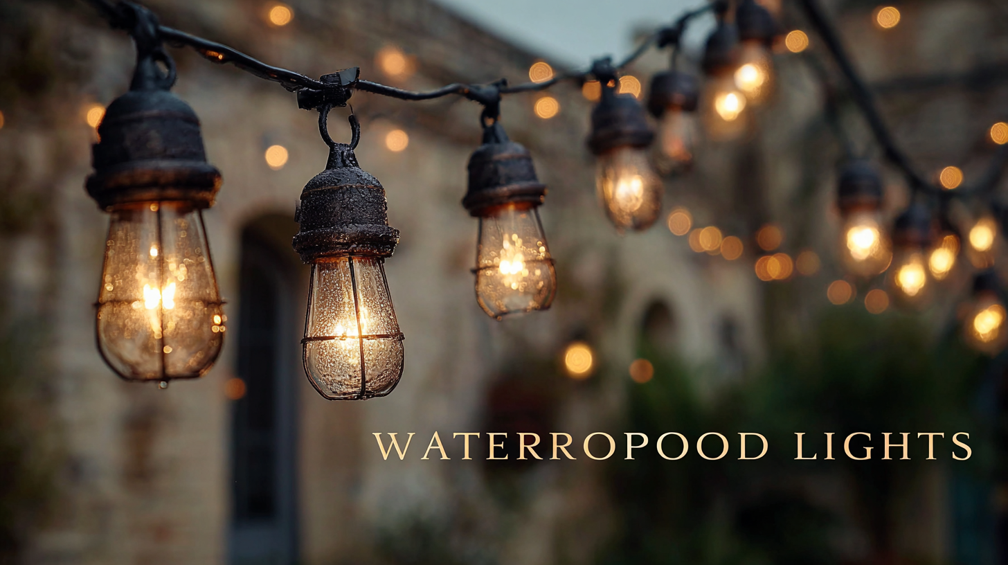 How to Choose the Best Waterproof Outdoor Lights for Your Space