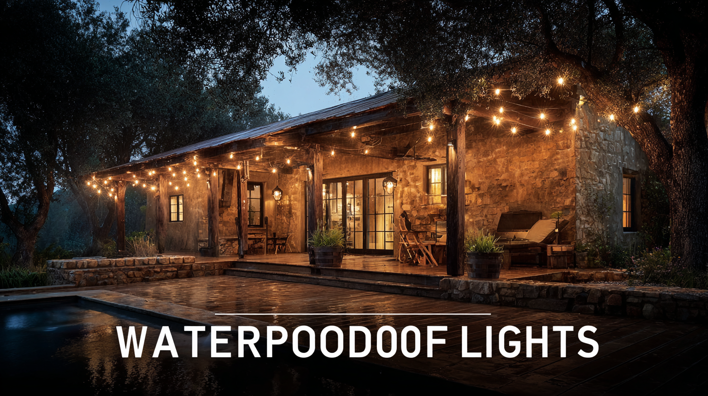 How to Choose the Best Waterproof Outdoor Lights for Your Space
