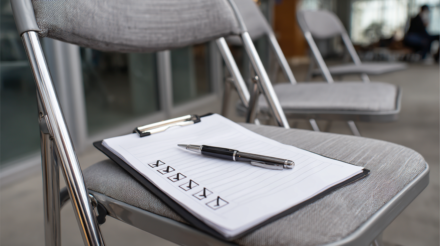 Essential Checklist for Choosing the Best Training Chair With Writing Pad