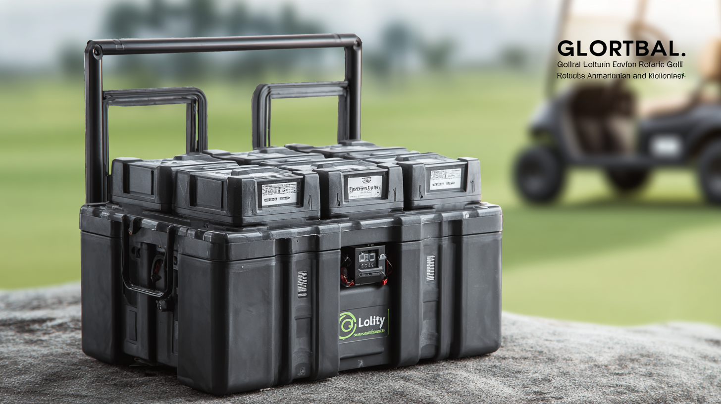 Global Sourcing Revolution Best Li Ion Golf Cart Battery from China's Premier Manufacturers
