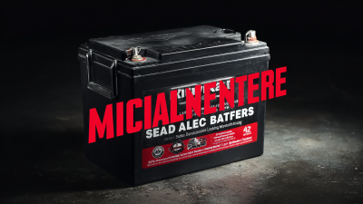 Solutions for Reliable Energy Storage: Exploring the Best Maintenance Free Sealed Lead Acid Batteries
