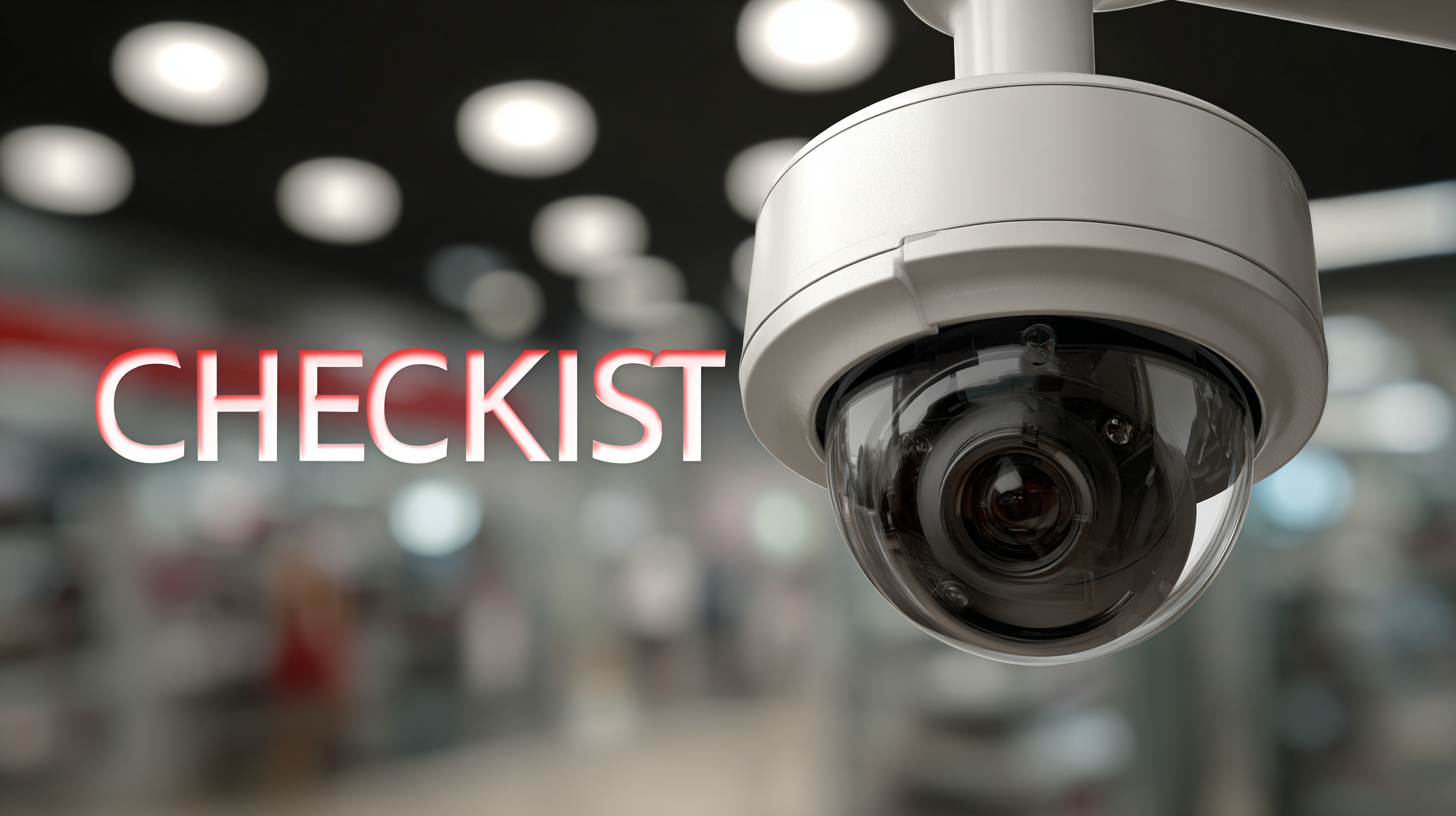 Ultimate Checklist for Choosing the Best Video Surveillance Camera for Your Business Needs