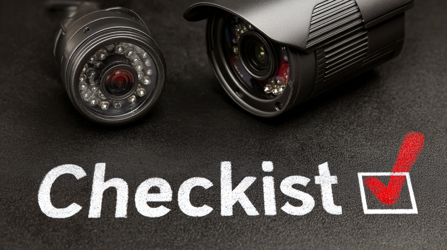 Ultimate Checklist for Choosing the Best Video Surveillance Camera for Your Business Needs