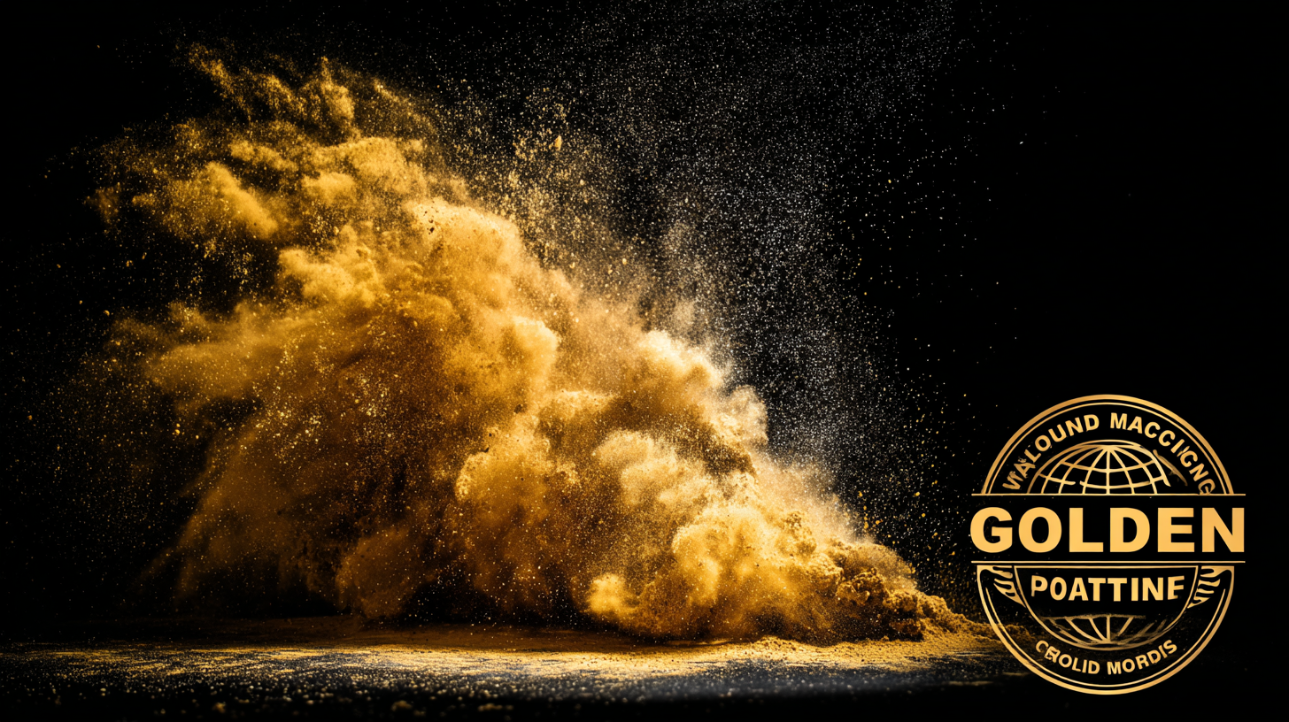 World Class Manufacturing Proudly Made in China Best Golden Powder Coating for Global Markets