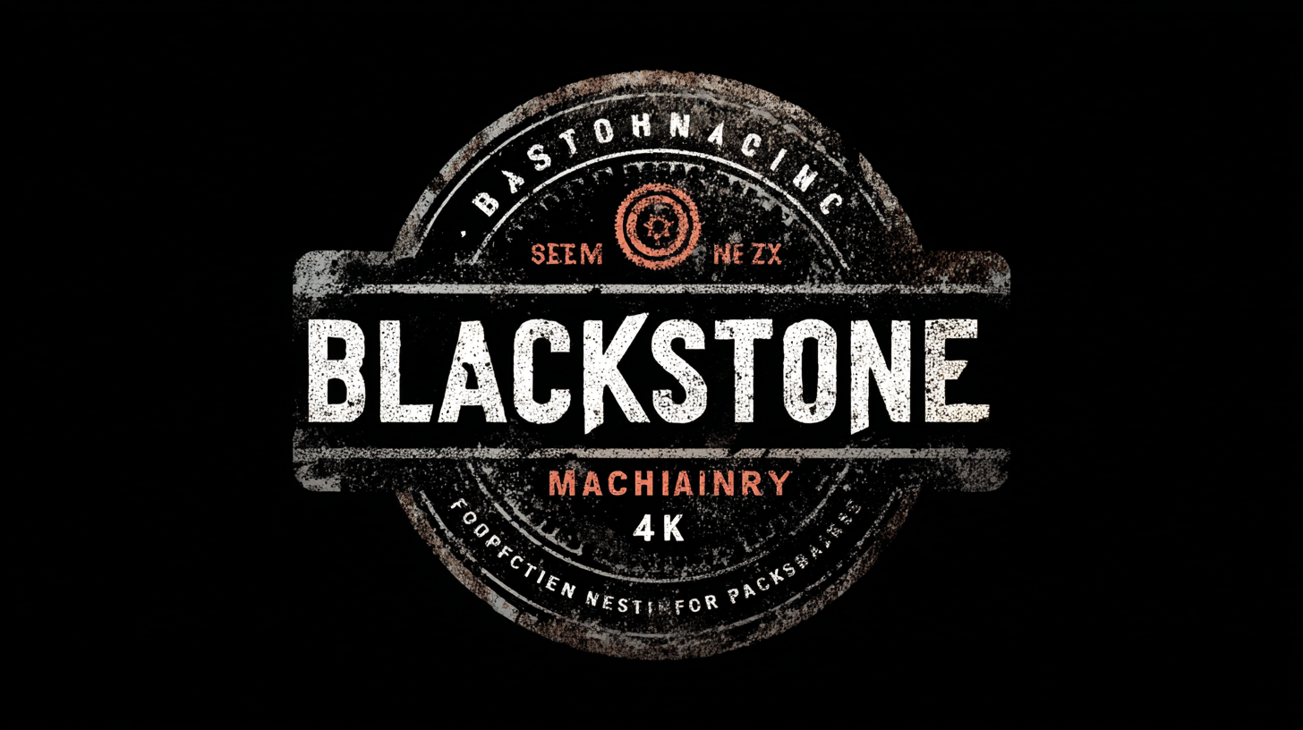 Mastering Best Blackstone Machinery for Efficient Manufacturing Processes