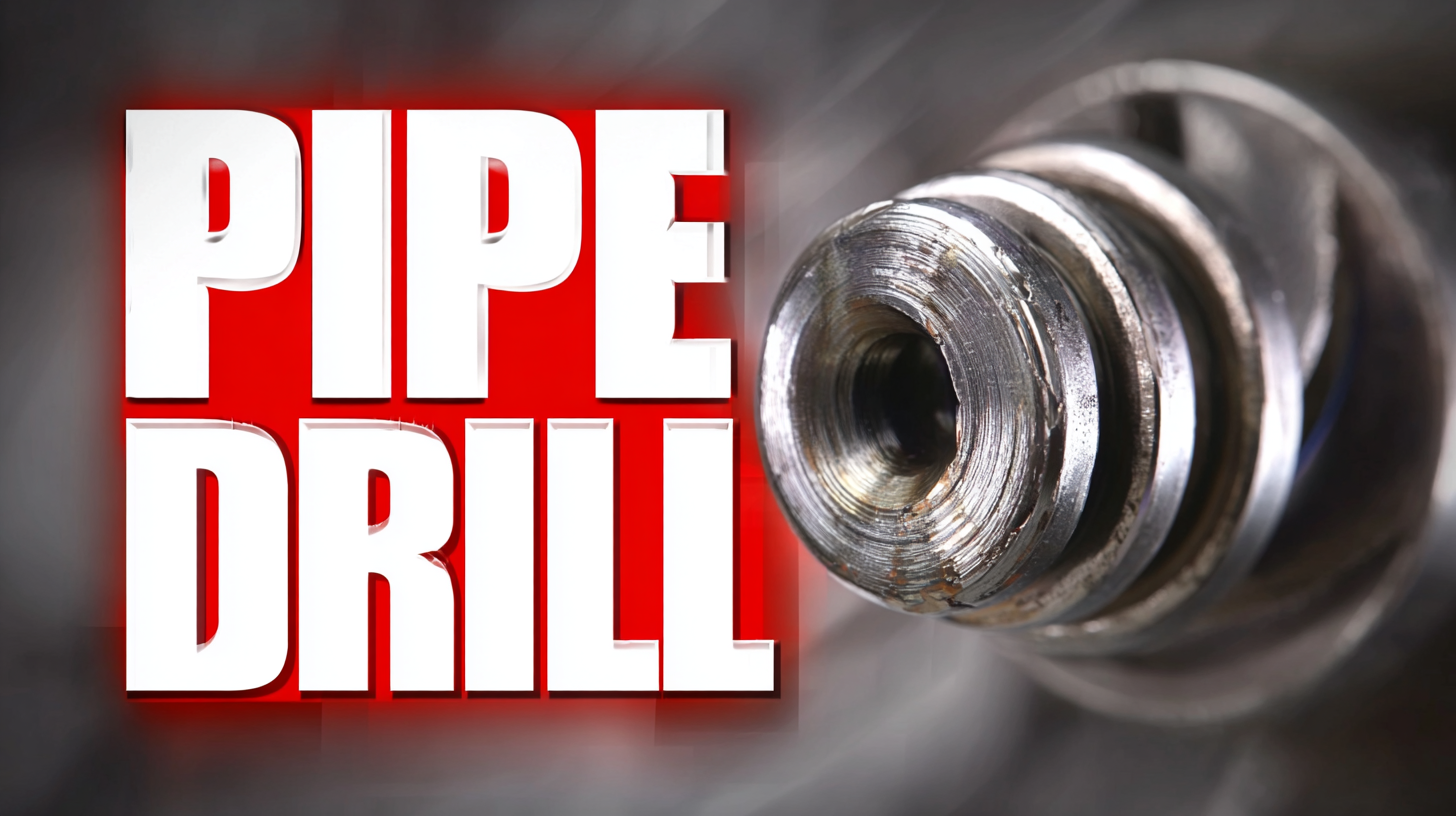 How to Choose the Best Pipe Drill for Optimal Performance and Precision