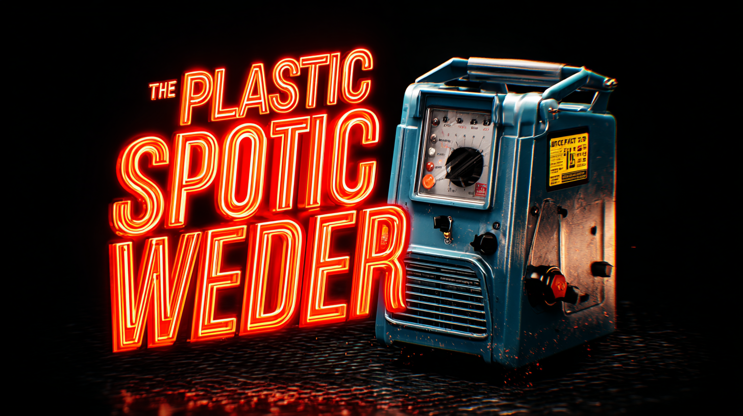 The Ultimate Guide to Choosing the Best Plastic Spot Welder for Your Needs