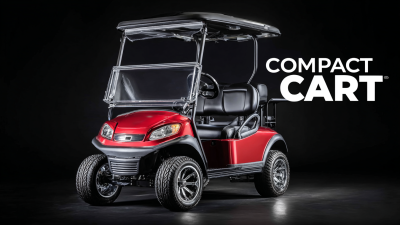 Solutions pour choisir la meilleure voiturette de golf compacte pour vos besoins professionnels