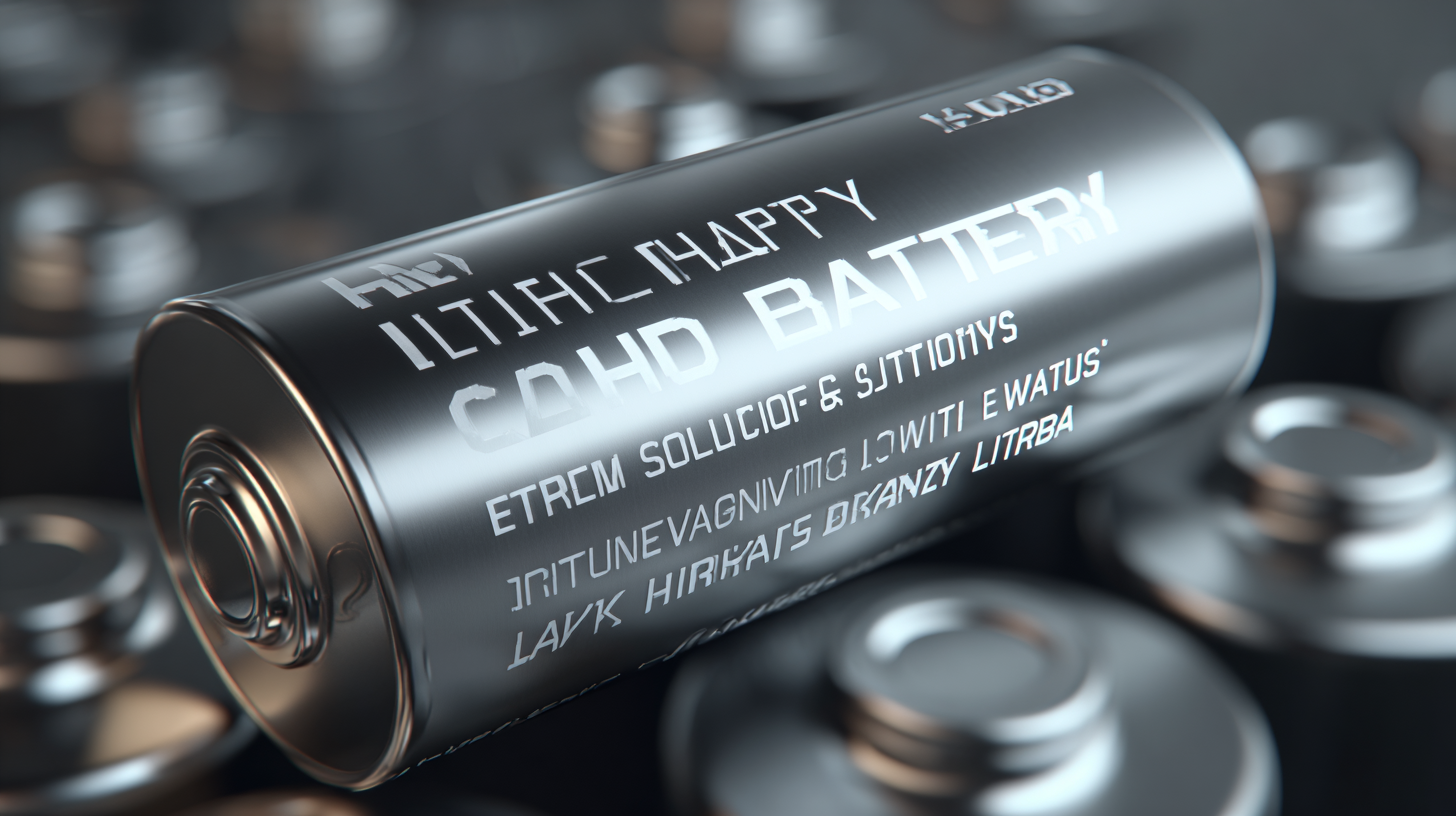 Innovative Solutions for High Efficiency in High Capacity Lithium Batteries